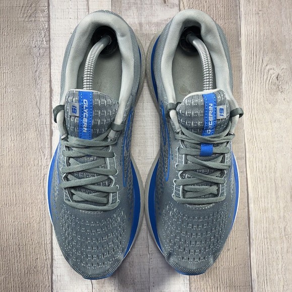 Brooks Glycerin 19 Men's Running Shoes Sneakers Gray Size 11 D 1103561D095 - Picture 4 of 12